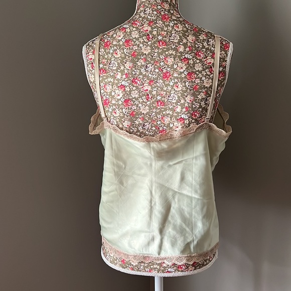Barbizon | Vintage Satin Lace Camisole size Large - Picture 2 of 10